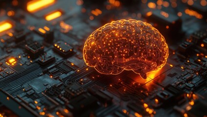 Neural network on circuit board