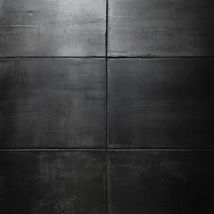 Fototapeta premium Dark gray concrete wall tiles