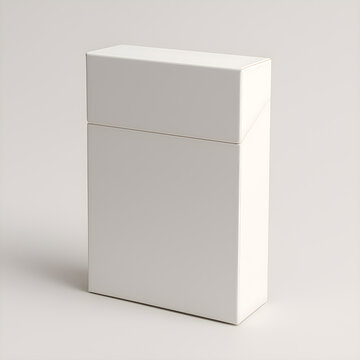 mockup cigarette pack with white background