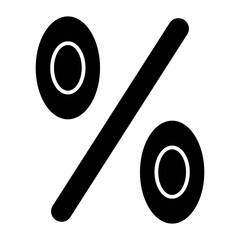 Percentage Sign glyph icon
