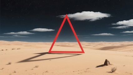 Fototapeta premium beach in the desert