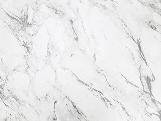 Dark pattern on white marble background. Smooth and luxurious stone wallpaper.