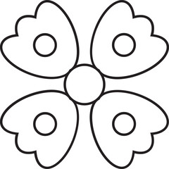 Flower Outline