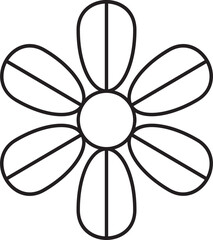 Flower Outline