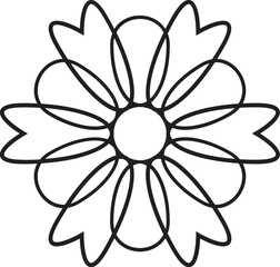 Flower Outline