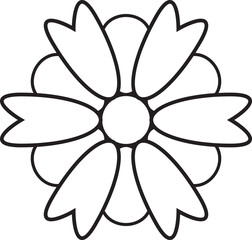 Flower Outline