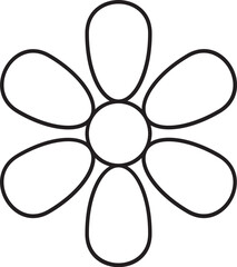 Flower Outline