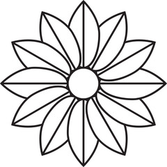 Flower Outline