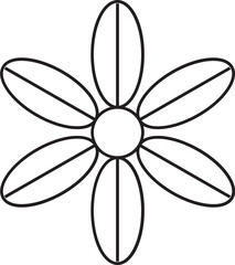 Flower Outline