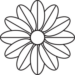 Flower Outline