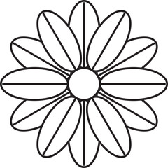 Flower Outline