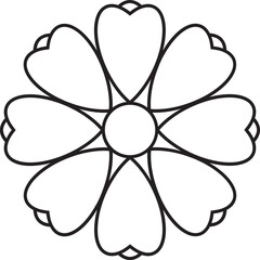 Flower Outline