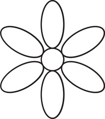 Flower Outline