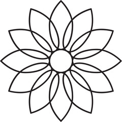 Flower Outline