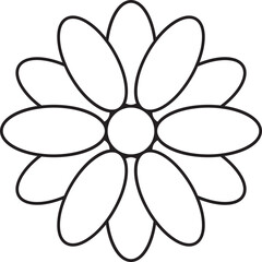Flower Outline