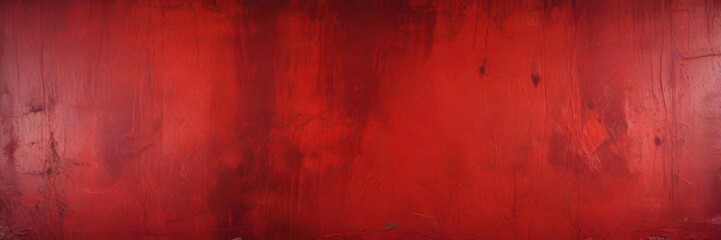 Fototapeta premium Abstract crimson texture, heavily distressed, grunge effect, surface, crackled, pattern