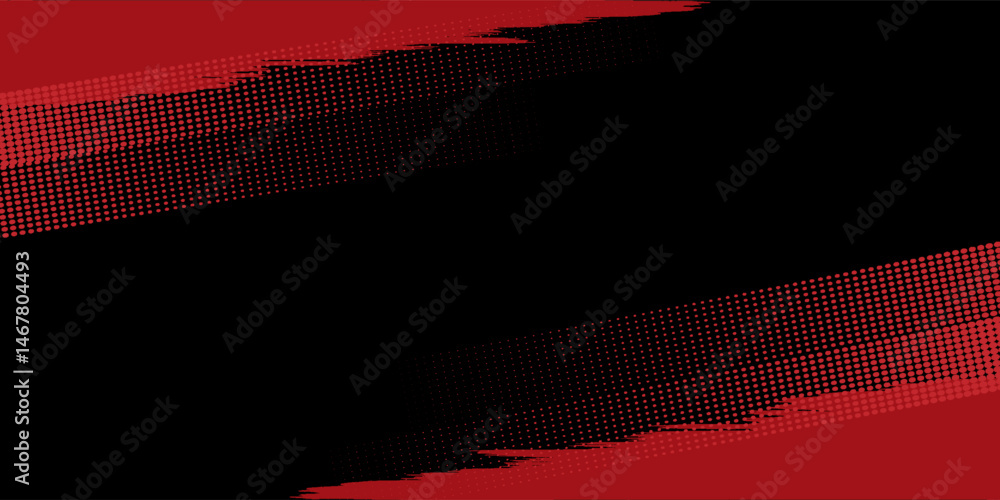 Poster halftone background vector, abstract backdrop design with two tone pattern