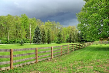 Storm clouds in Ohio.