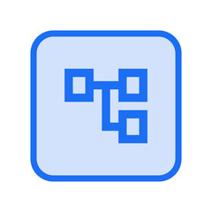 Account Tree Outlined Icon