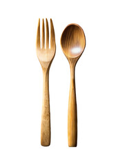 Wooden Spoon and Fork Set: Eco-Friendly Cutlery