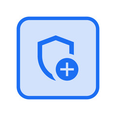 Obraz premium Add Moderator Outlined Icon