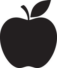 vector illustration of a apple