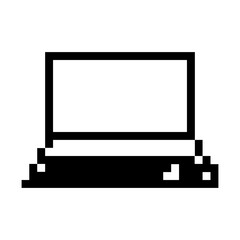 pixelate laptop display