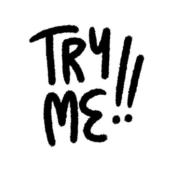 try me png cartoon cute education kid for learning action doodle lint and outline design clipart line art pen doodle cartoon