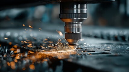 Metal cutting with a CNC laser and gas is a contemporary industrial technology.