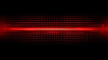 Abstract red design on black background