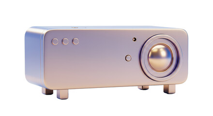 Isolated Modern Projector for Home Cinema