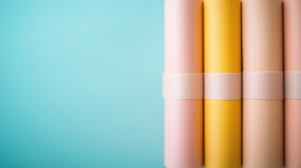 Colorful labels on gift items, adding charm and excitement to a presentable package.