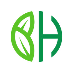 Letter H logo icon design template