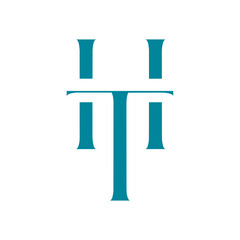 Letter H logo icon design template