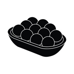 Tray of energy balls for healthy snack ideas