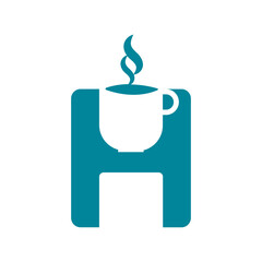 Letter H logo icon design template