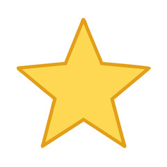 Shining Star Illuminating the Night Sky, Symbolizing Hope and Dreams