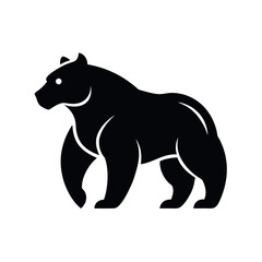 Bear Strength Power Tattoo Vector Art