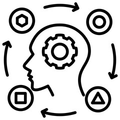 Adaptation Line Icon