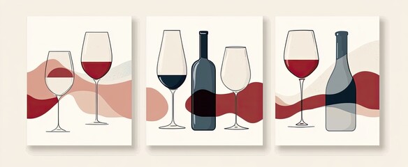 Wine Art Trio