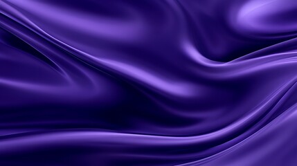 Smooth, flowing purple fabric