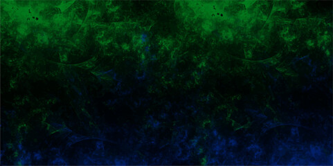 Watercolor deep green and blue vintage background painting. Deep dark abstract grunge texture. Light colorful spotted watercolor wall design. Vivid liquid aquarelle paint paper texture canvas element 