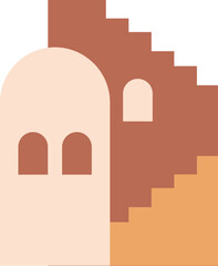 Boho Abstract Architecture