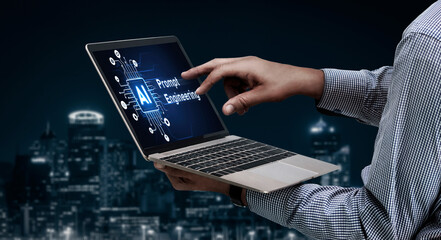 Generative AI virtual assistant tools for prompt engineer and user for ease of engage artificial...