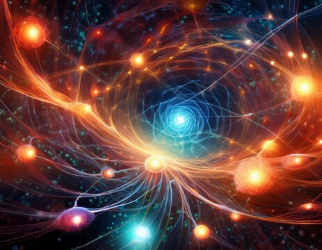 Quantenfeld mit rotierenden Neutrinos