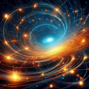 Quantenfeld mit rotierenden Neutrinos