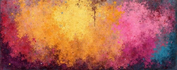 Fototapeta premium Grungy textured wall with faded paint, distressed effect, retro backgrounds, backgrounds