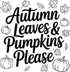 Autumn svg design
