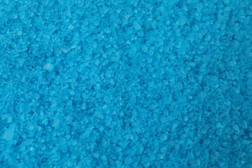 Obraz premium Beautiful spa composition with sea salt, soap bar and flowers on, closeup