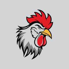 Chicken Artwork for Apparel design